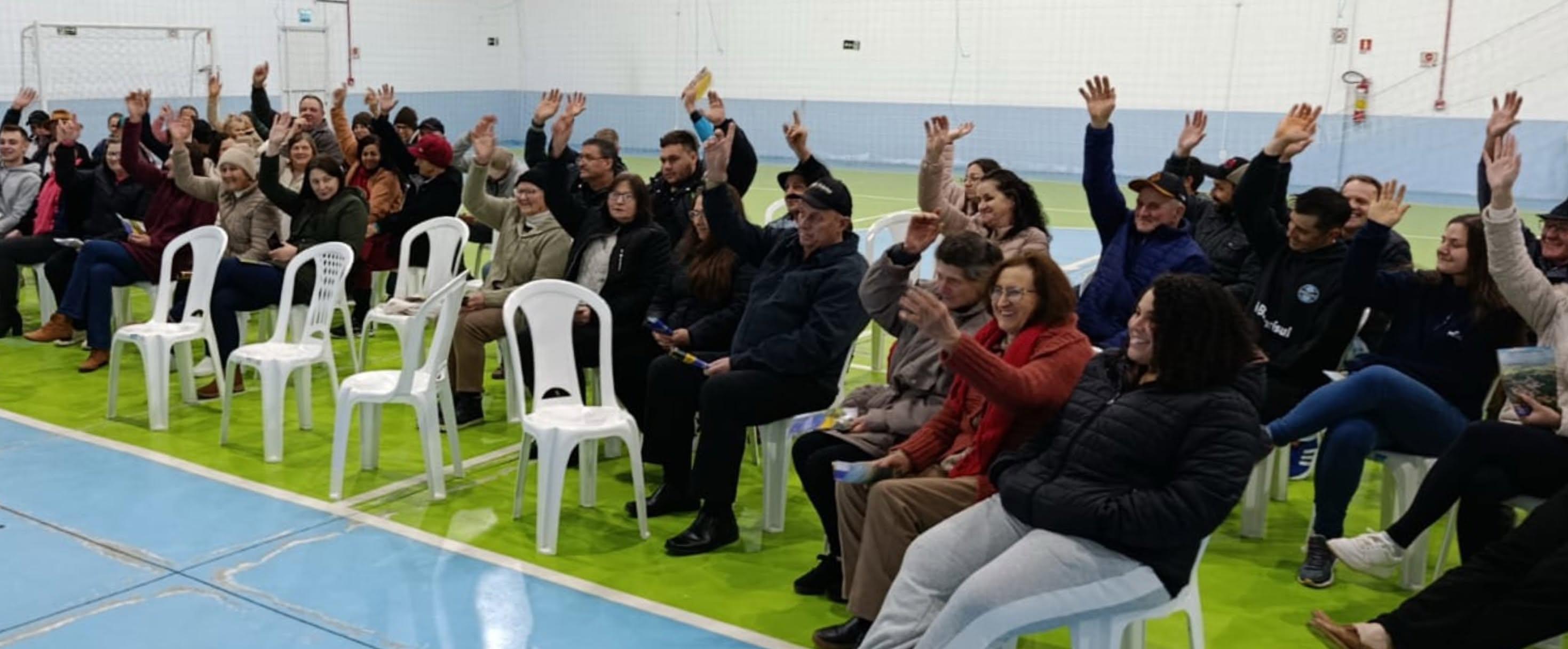 Assembleias do Orçamento Participativo são realizadas em Santo Antônio do Palma